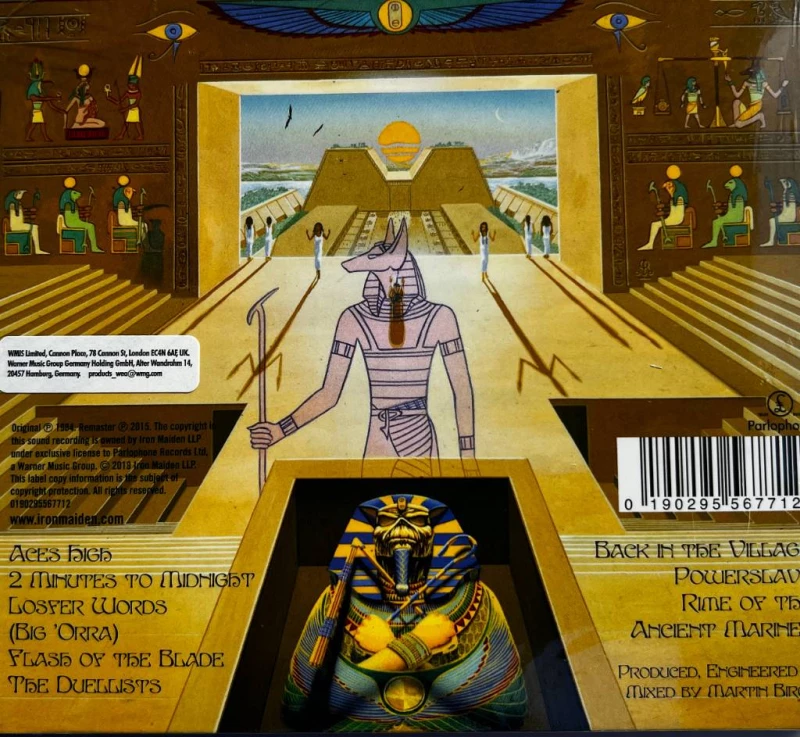 ⭐⭐⭐CD Nowa- Polecam Wspaniały Album Iron Maiden Power Slave, Bydgoszcz — 2/15