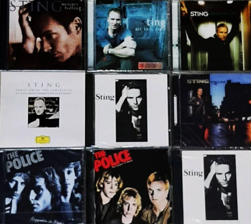 ⭐Sprzedam Wspaniały Kultowy Album CD Sting Nothing Like The Sun, Szczecin — 4/12