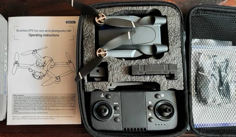 ⭐⭐⭐Polecam DRON EPS UAV S 136 4K Full HD Nowy Model Idealnie Nowy, Włocławek — 2/9